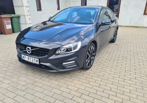 Volvo S60 cena 82000 przebieg: 40000, rok produkcji 2018 z Żychlin małe 232